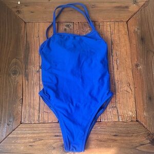 Jolyn Soren blueberry Women's One-Piece Swimsuit